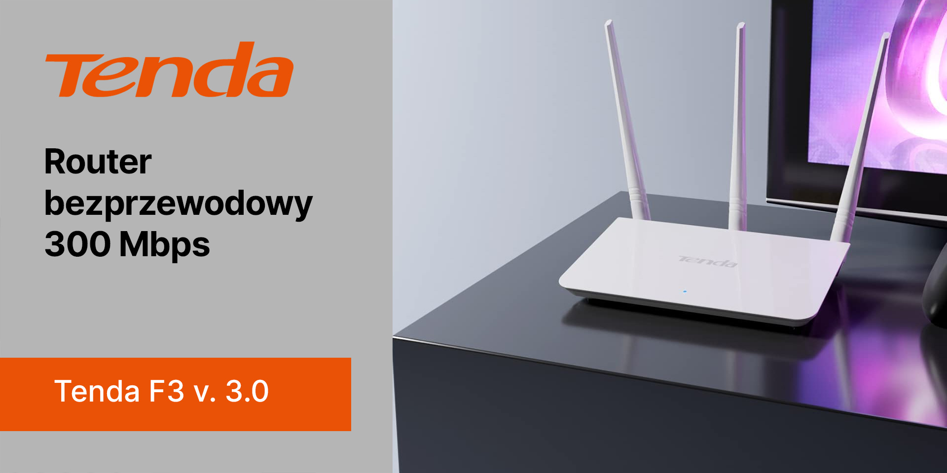  router Tenda F3 v. 3.0