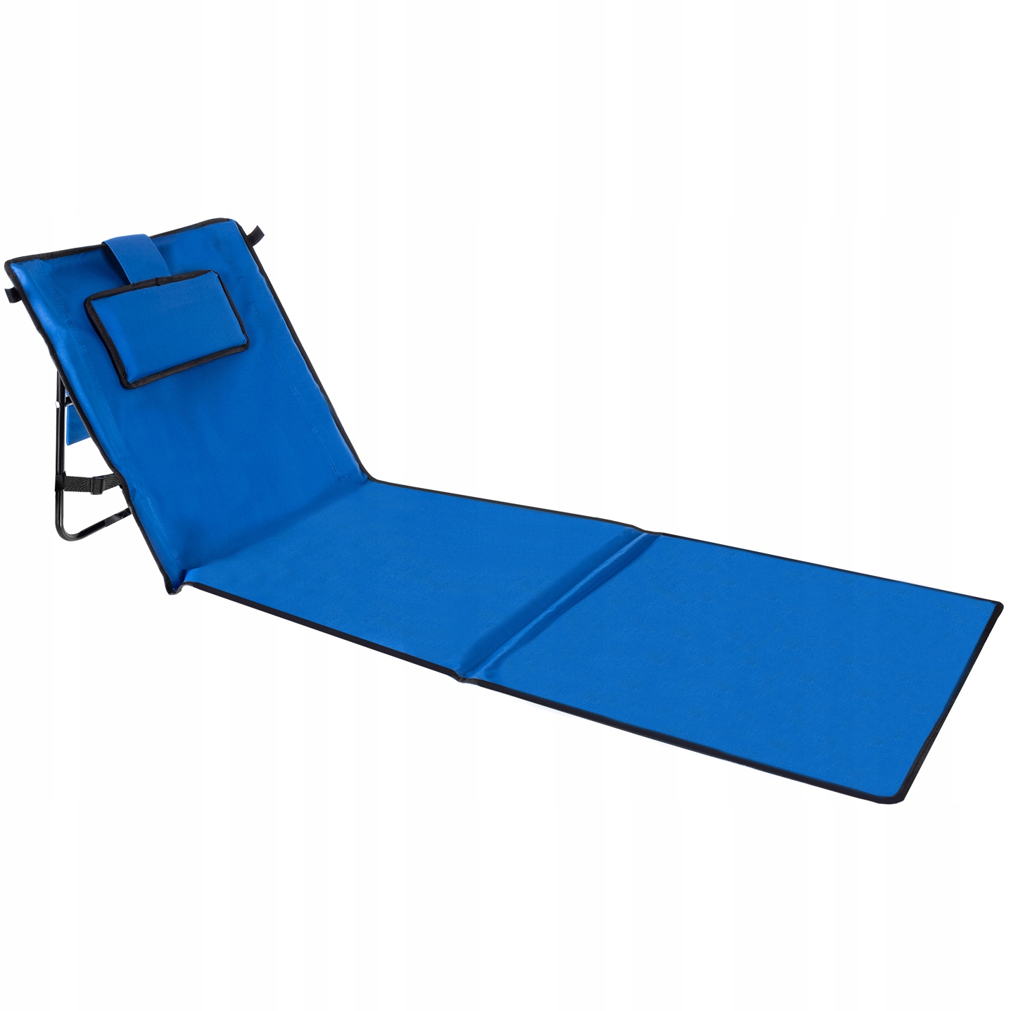 Komfortowy leżak plażowy z oparciem – relaks w każdej pozycji