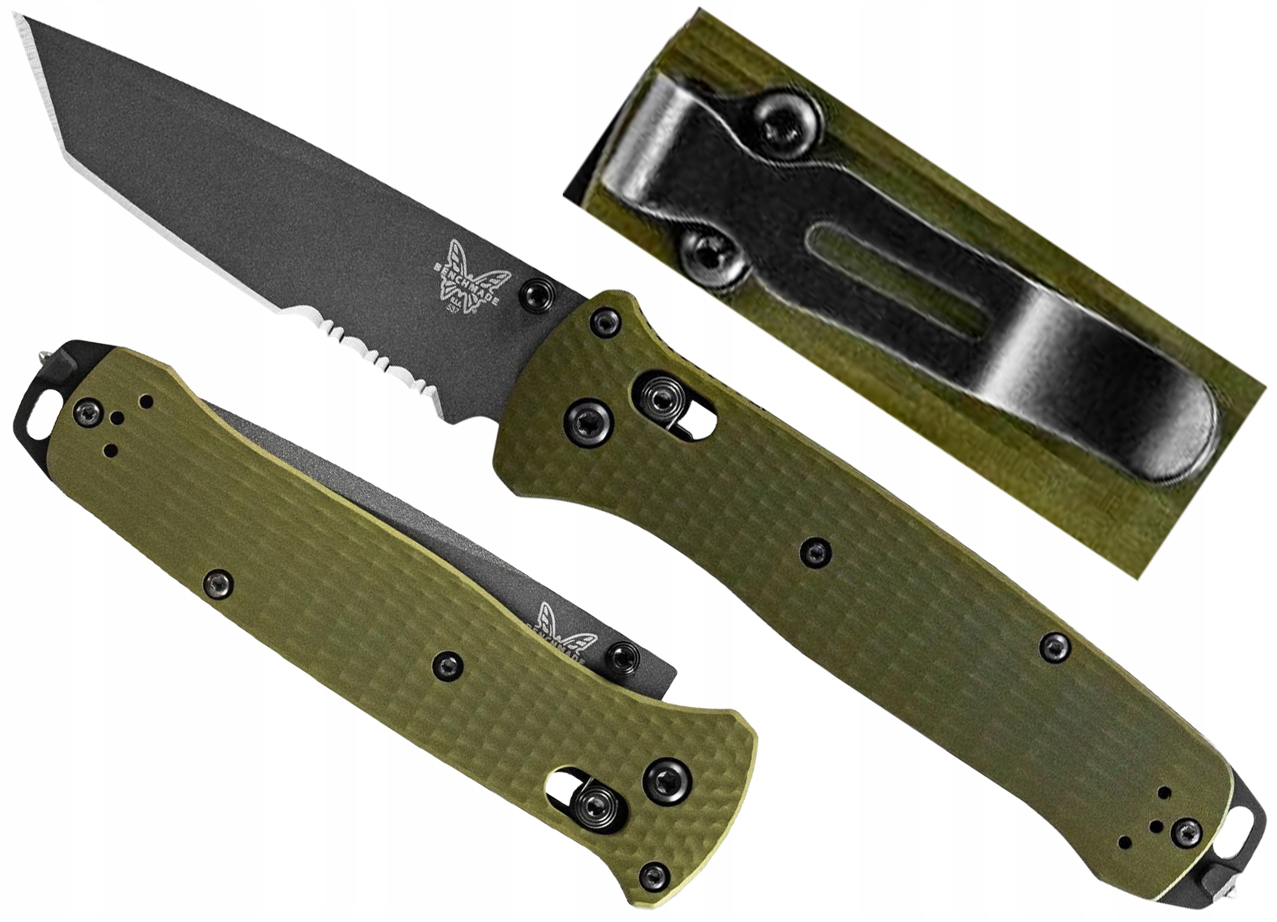 Nóż Benchmade 537SGY-1 Bailout – Idealny towarzysz w terenie