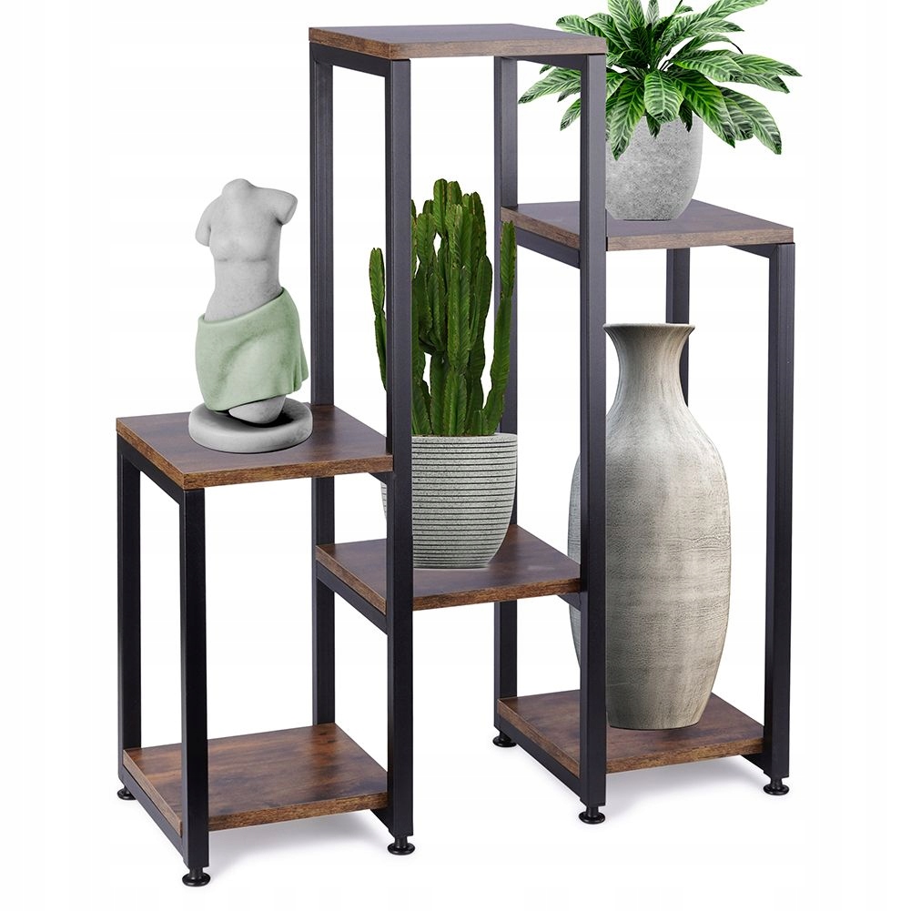 Efektowna konstrukcja z sześcioma miejscami na rośliny