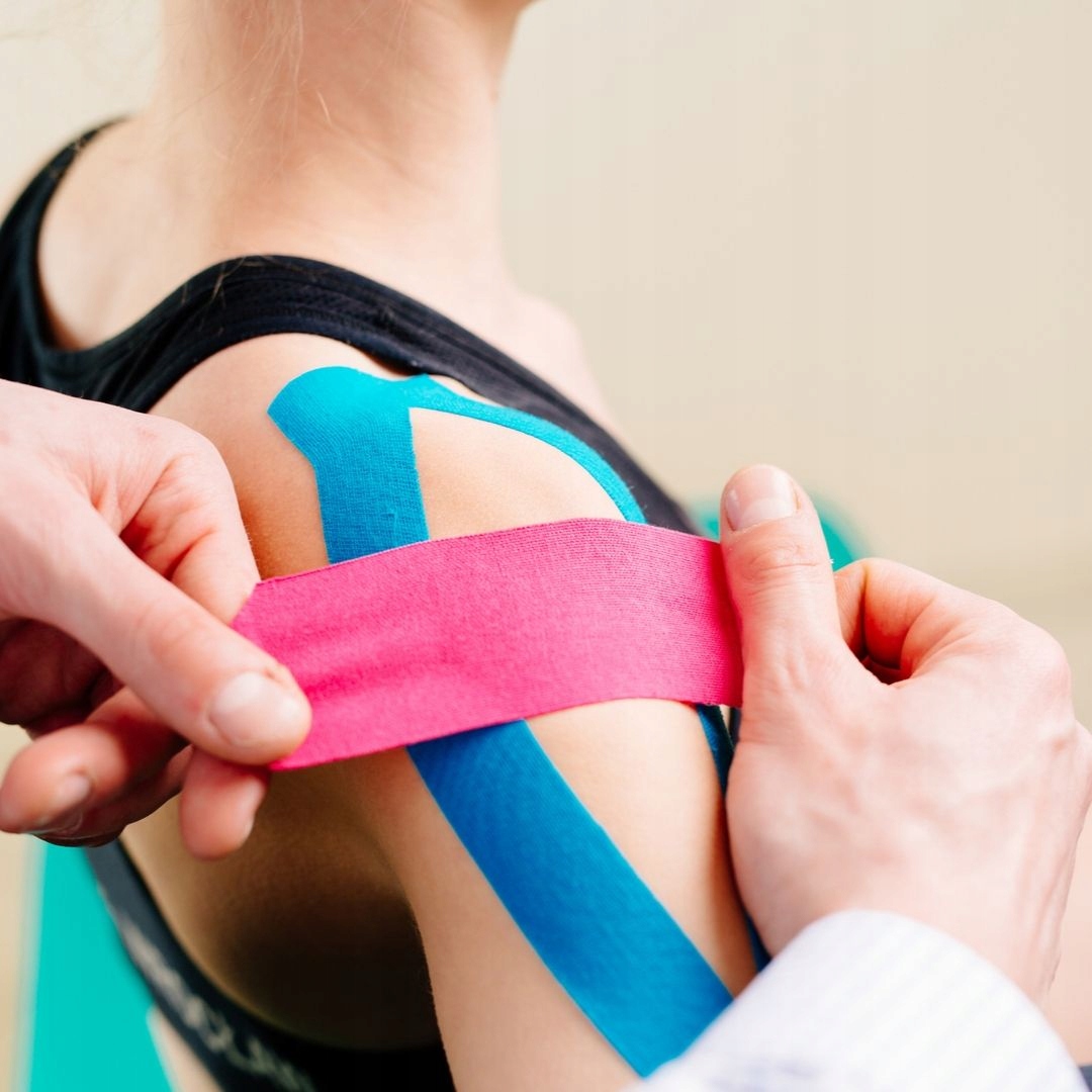Taśma sportowa do kinesiotapingu – Wspomaganie przepływu krwi i limfy