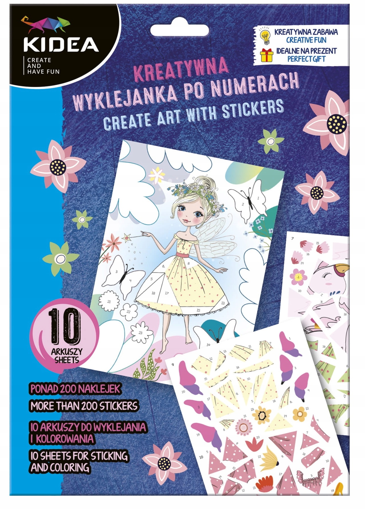 Derform ZEST KREAT WYKLEJ MAGICZNY ŚWIAT – Kreatywna zabawa dla dzieci