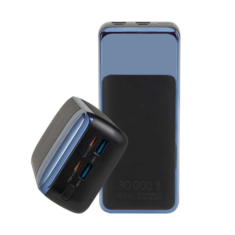 Power Bank 30000 mAh QC/PD 65W LCD – Niezawodne źródło energii dla Twojego laptopa