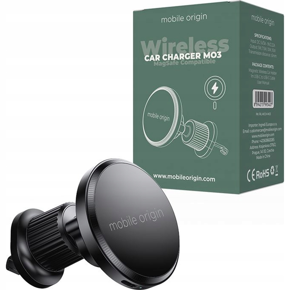 Mobile Origin Wireless Car Charger MO3 – Bezprzewodowe ładowanie w samochodzie
