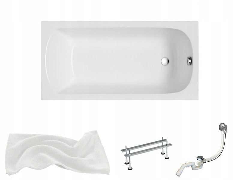Wanna 150x70 CLASSIC SLIM – Elegancja i komfort w Twojej łazience