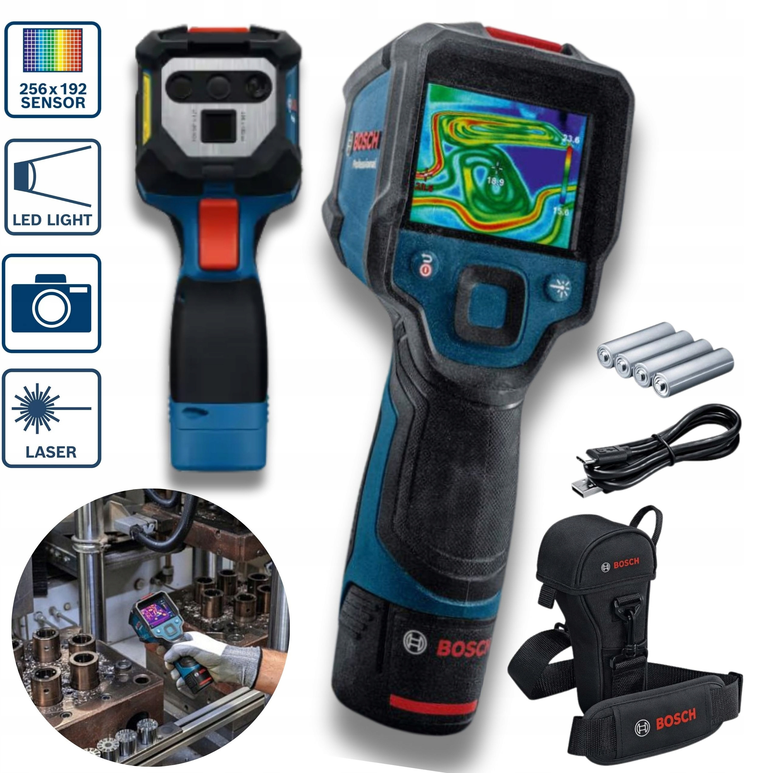 Termowizor GTC 12V-450-13 – Precyzyjne narzędzie do wykrywania różnic temperatur