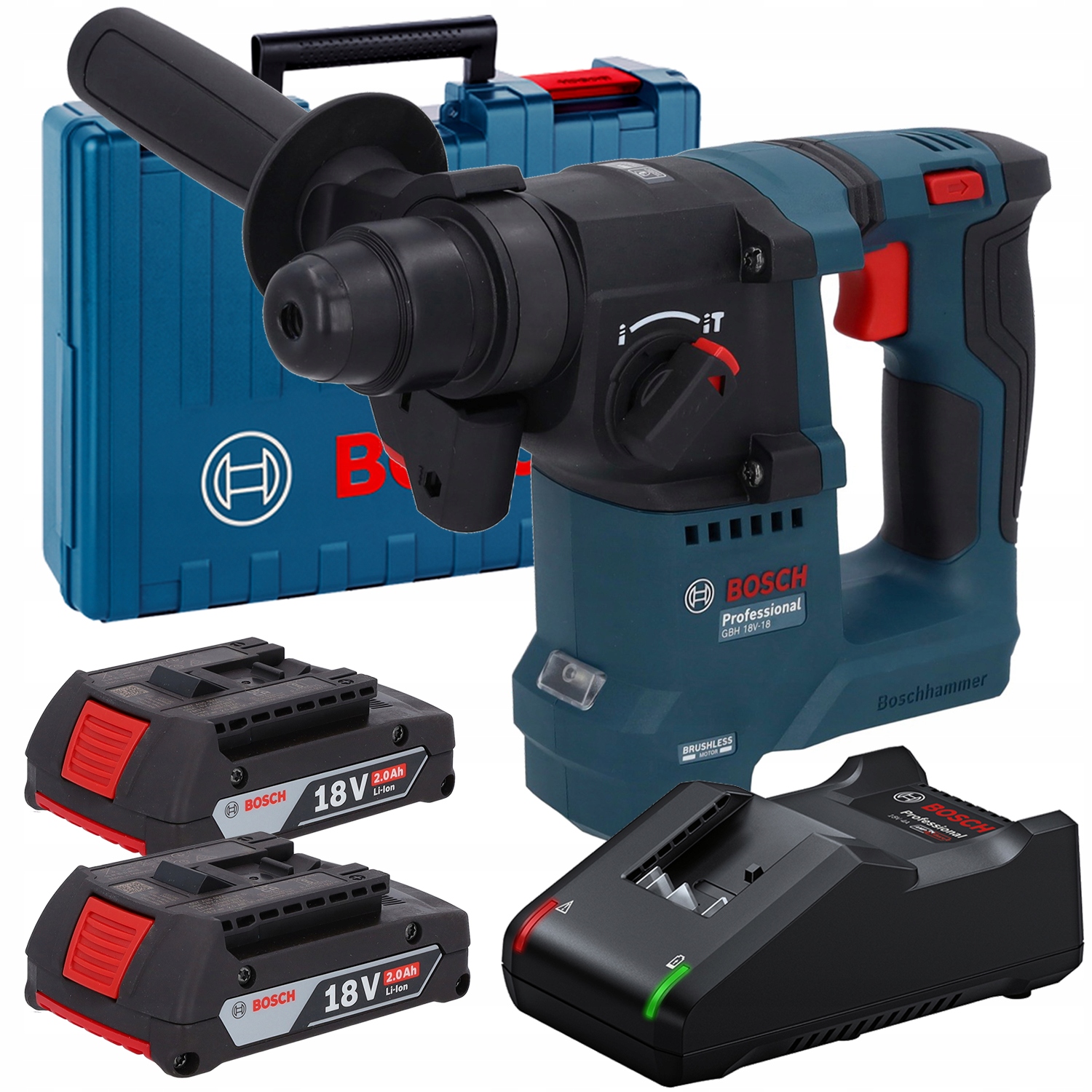 Bosch GBH 18V-18 – Akumulatorowy młot obrotowy dla profesjonalistów