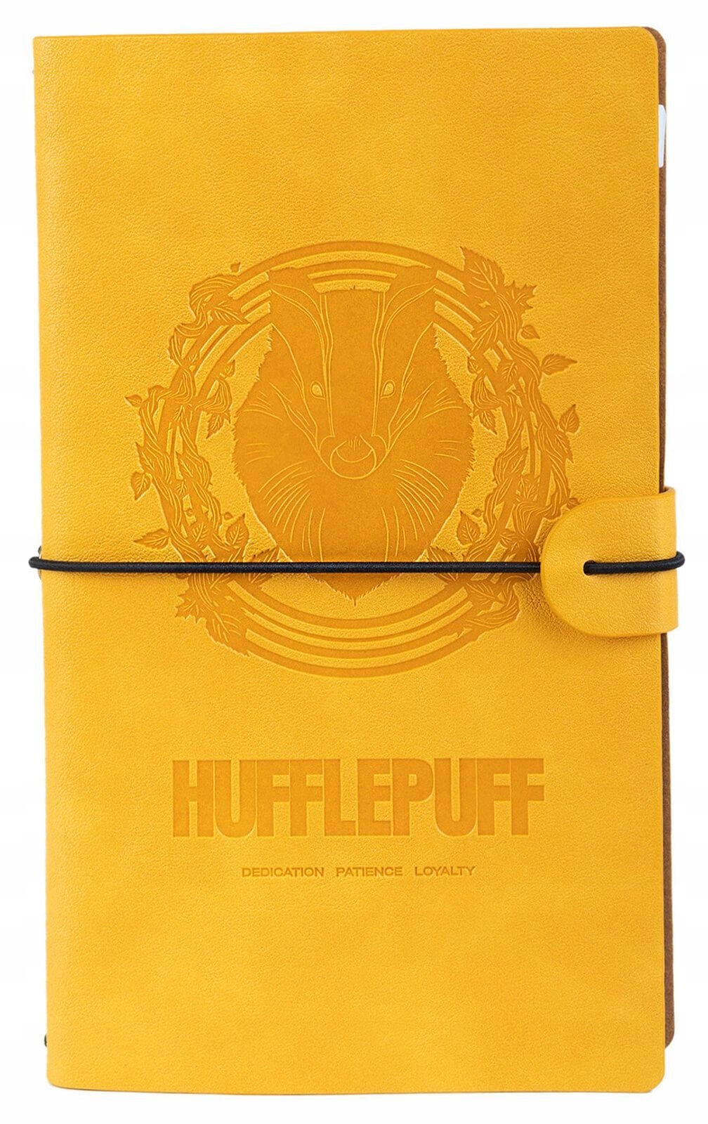 Harry Potter Hufflepuff - Skórzany notatnik podróżny 12x19,6 cm