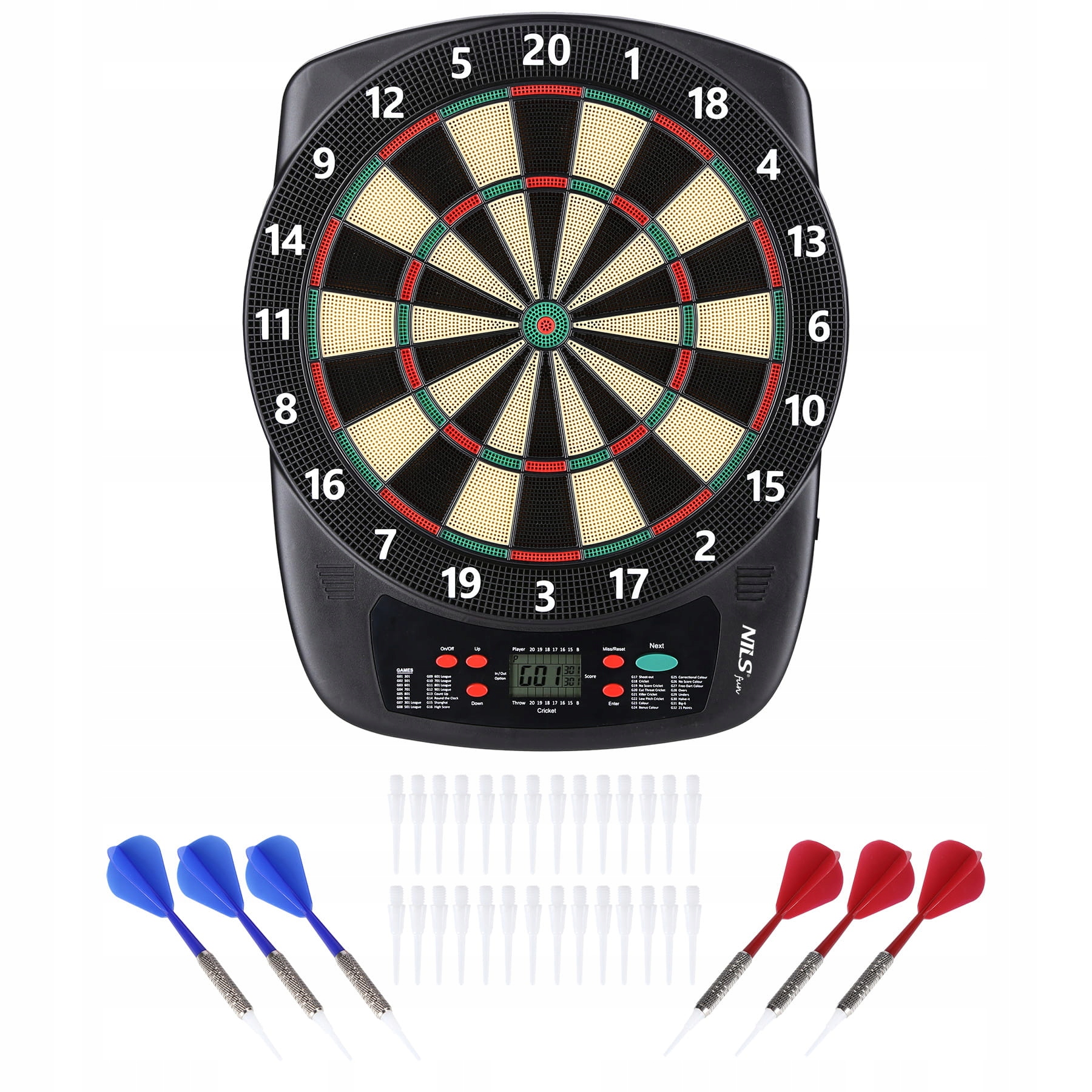 TDE03 DART ELEKTRONICZNY NILS FUN – Nowoczesna tablica do gry w darta