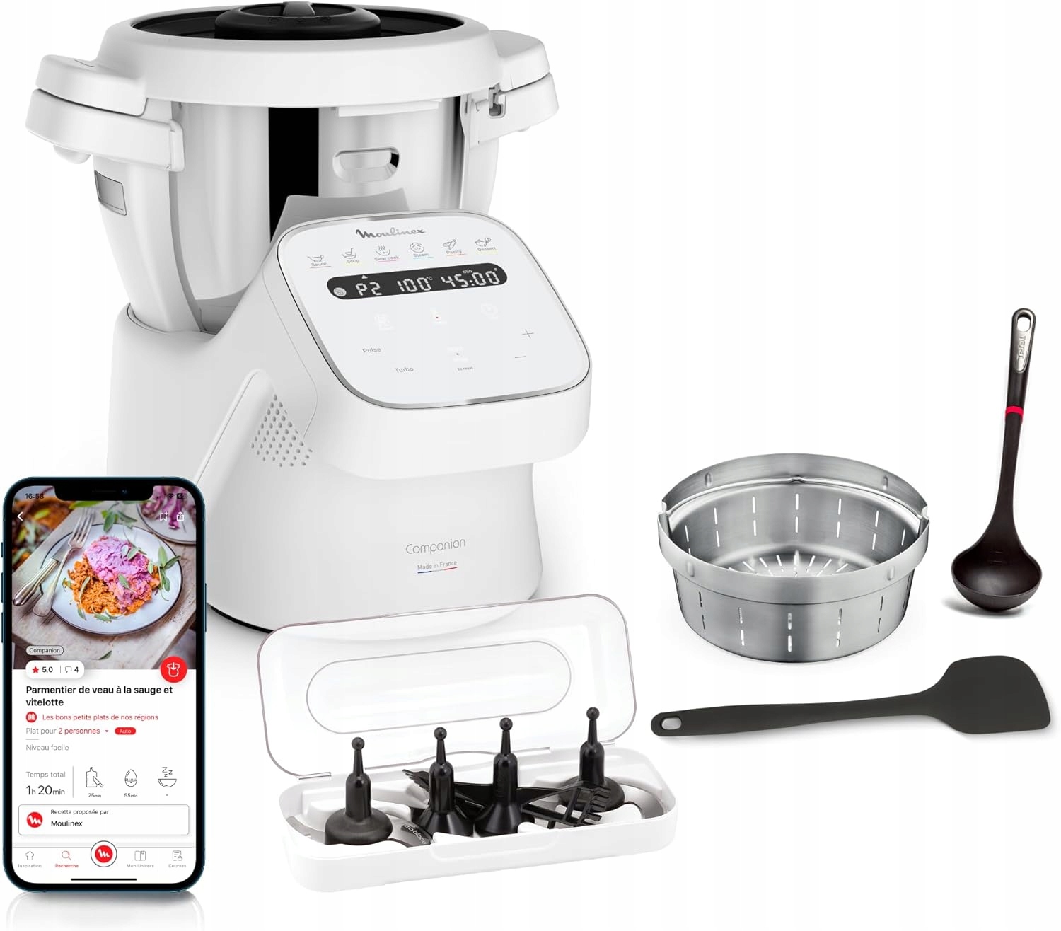 Moulinex robot kuchenny 14 funkcji pojemność XL 1550W – Twój wszechstronny pomocnik w kuchni