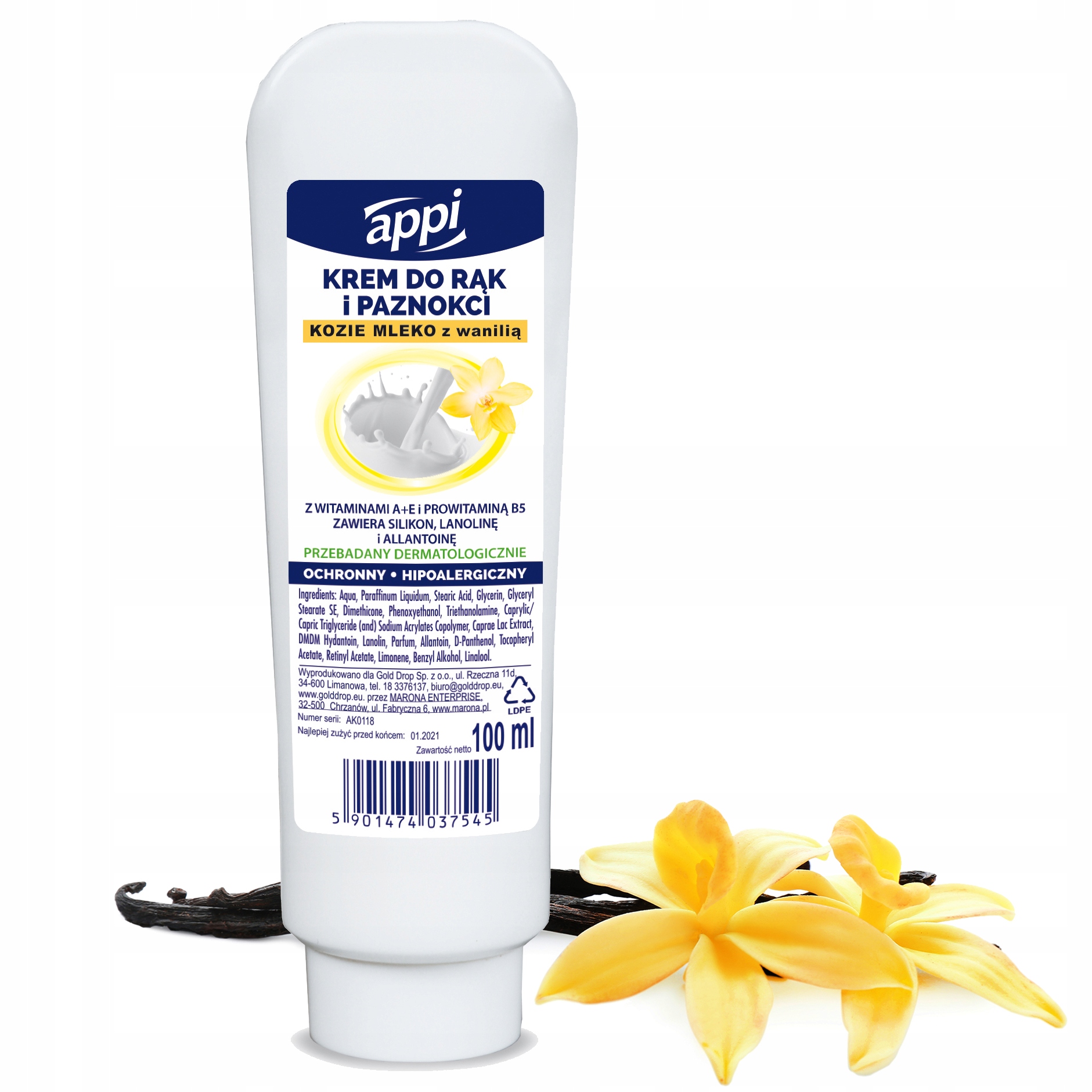 Dermatologicznie przebadany produkt