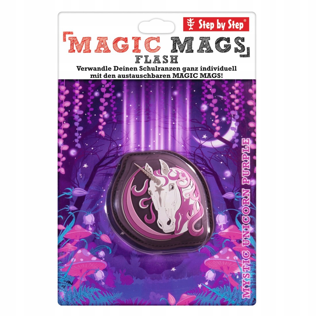 Step by Step Zestaw Element Wymienny Magic Mags Flash 'Mistyczny Fioletowy Jednorożec' do Modelu Grade i Kid