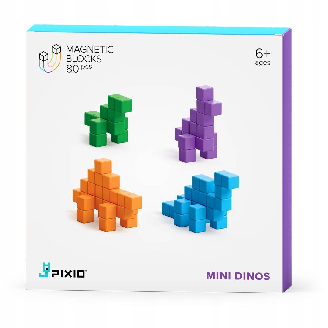 Klocki Pixio Mini DINOS | Story Series – Kreatywna zabawa dla dzieci