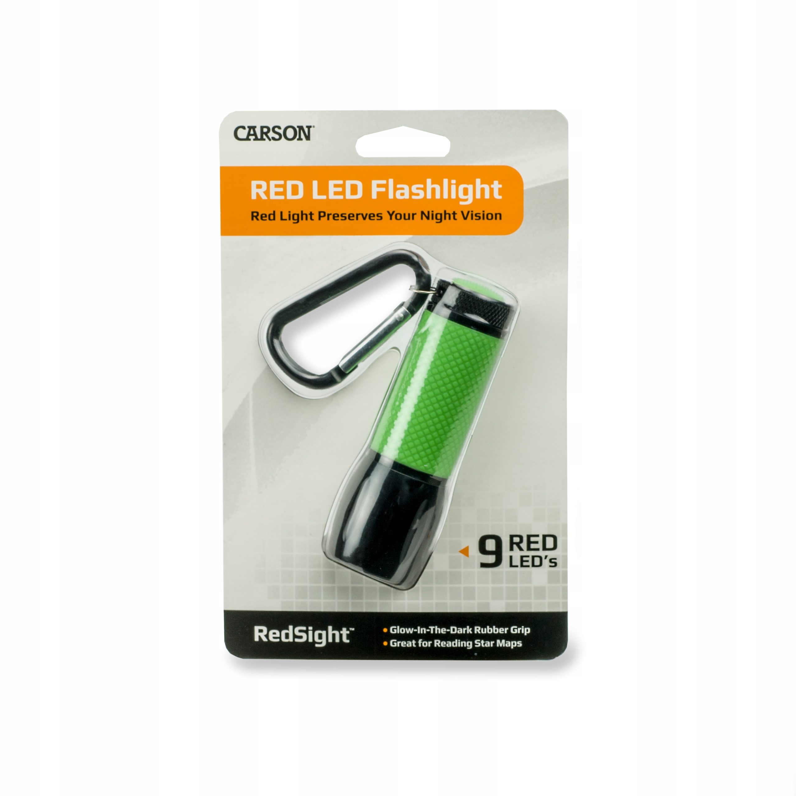 Latarka Carson SL-33 Red LED – Niezawodne źródło światła w ciemności