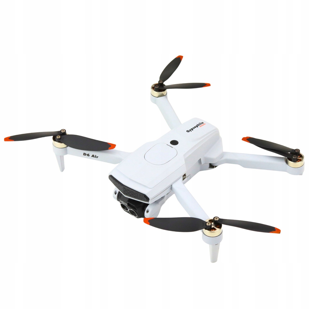 Dron D6 PRO Kamera Światła LED Aplikacja Jasnoszary – Nowoczesna zabawa w powietrzu