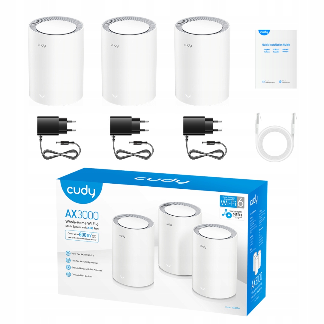 System Wi-Fi Mesh z technologią Wi-Fi 6