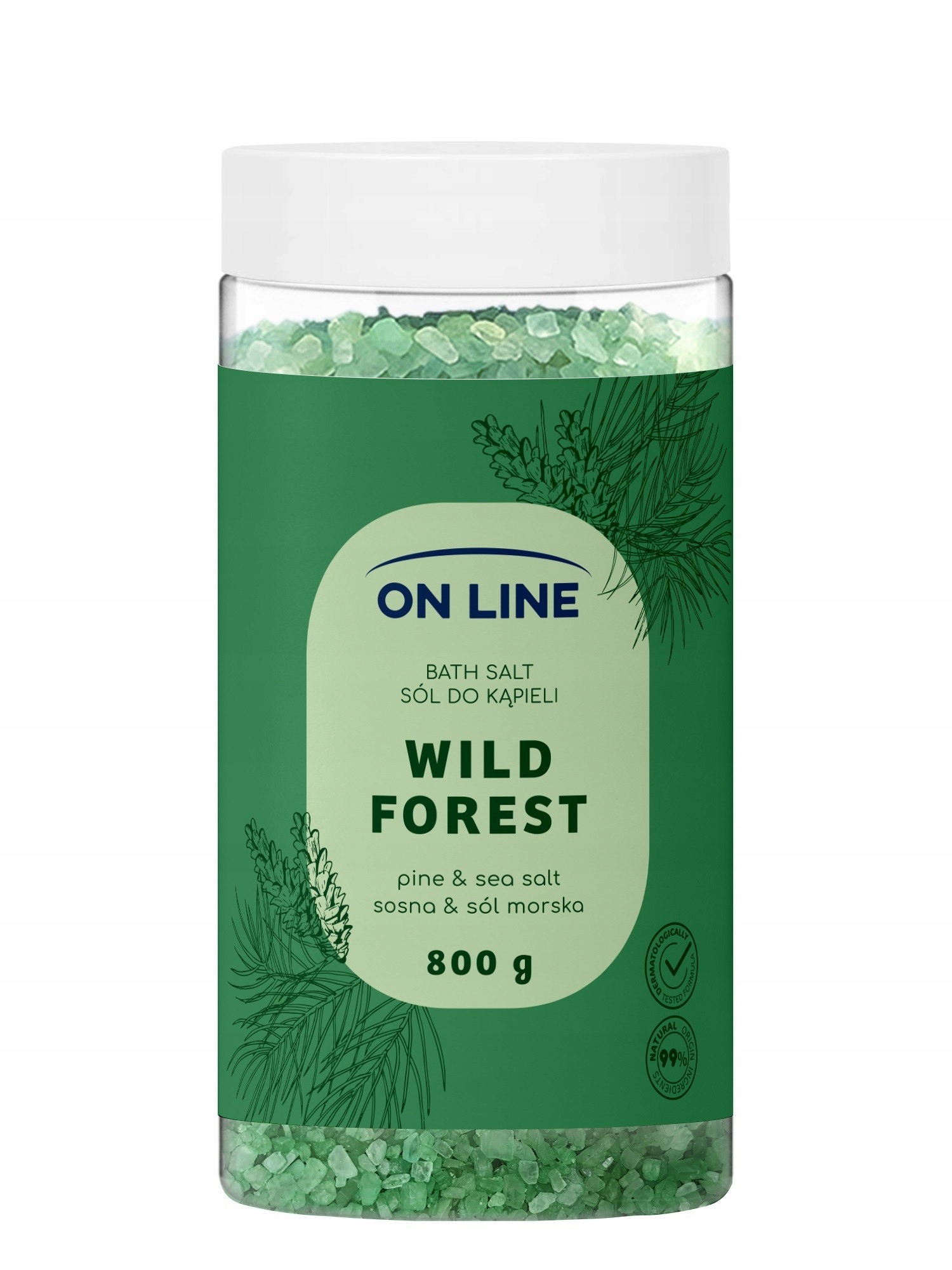 Sól do kąpieli Wild Forest ON LINE – doznania relaksacyjne