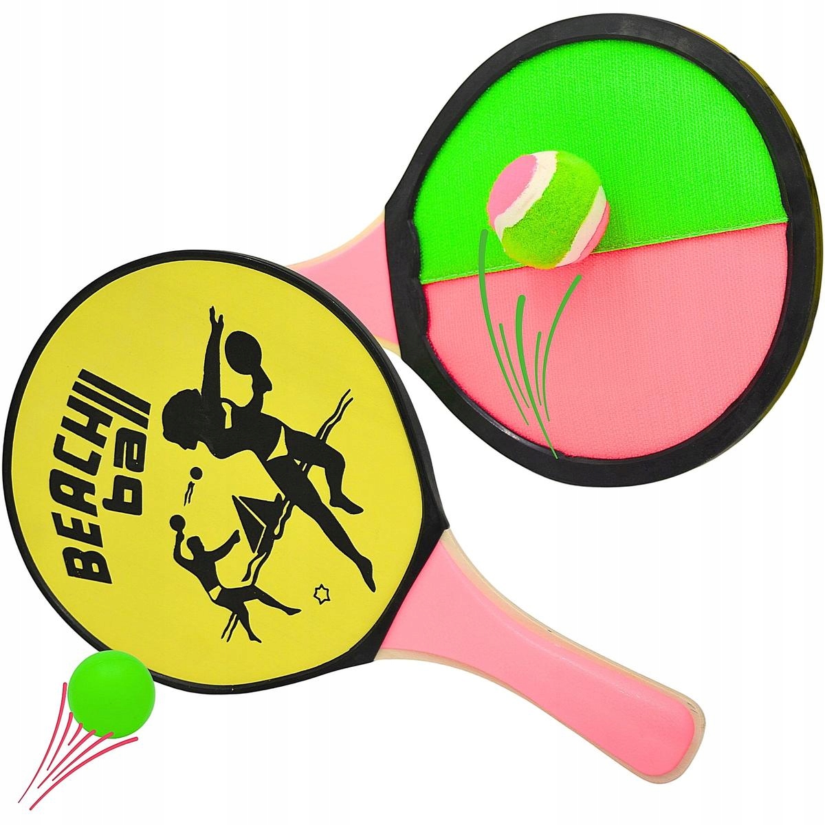 Zestaw Rakietek 2w1 Beach i Catch Ball Enero – Aktywna zabawa dla całej rodziny