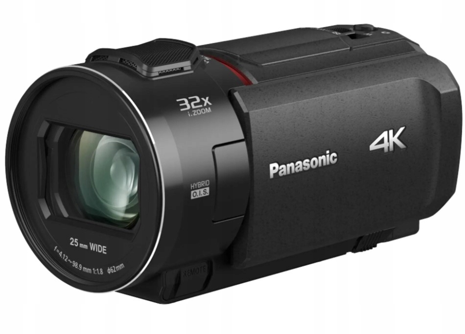 Szeroki kąt 25 mm i zoom optyczny 24x