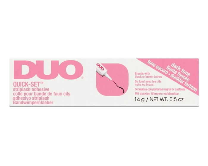 Duo Quick-Set Striplash Adhesive Dark Tone – Idealny klej do sztucznych rzęs