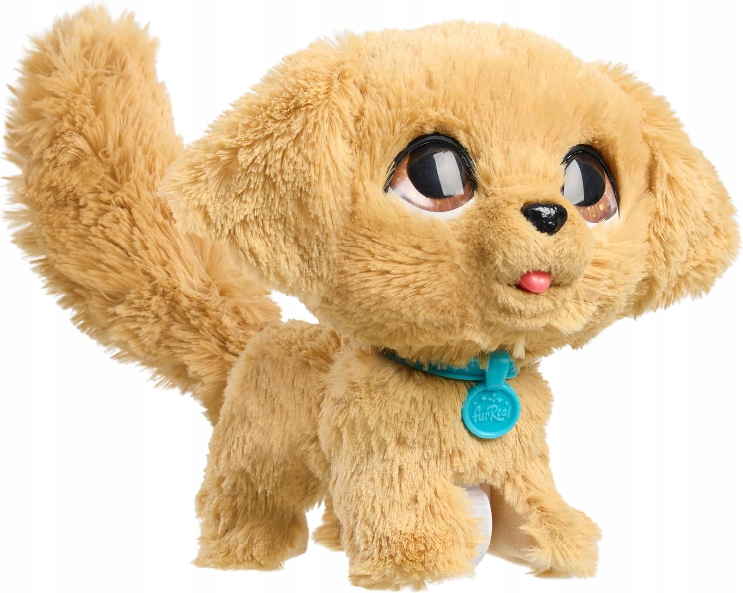 FUR REAL WALKALOTS CHODZĄCY PIESEK NA SMYCZY Golden Retriever – Interaktywny przyjaciel dla Twojego dziecka