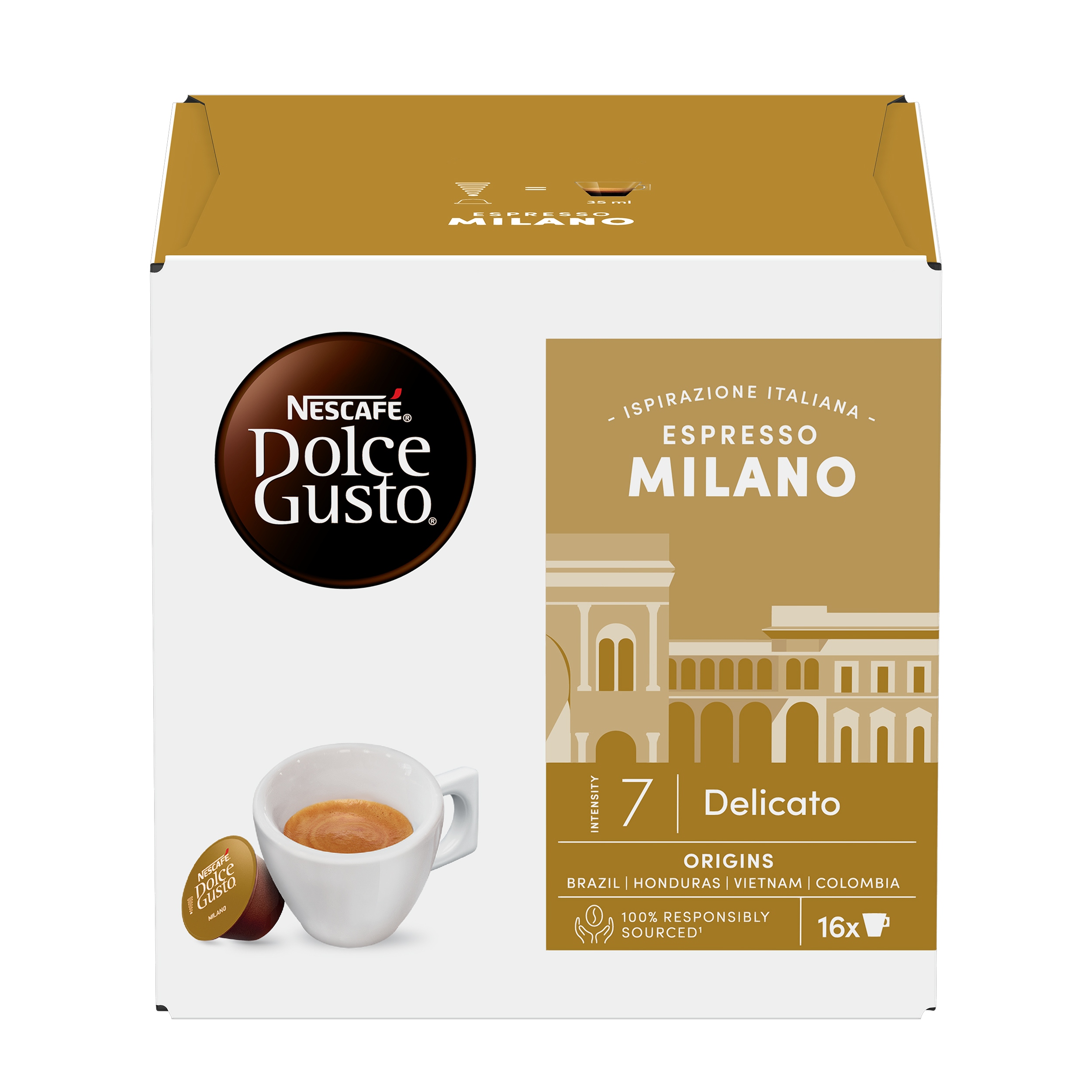 Kapsułki Nescafé Dolce Gusto Espresso Milano – Doskonały wybór dla miłośników kawy