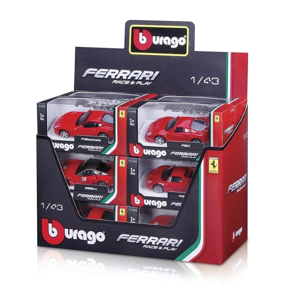 Asortyment modeli Ferrari w skali 1:43