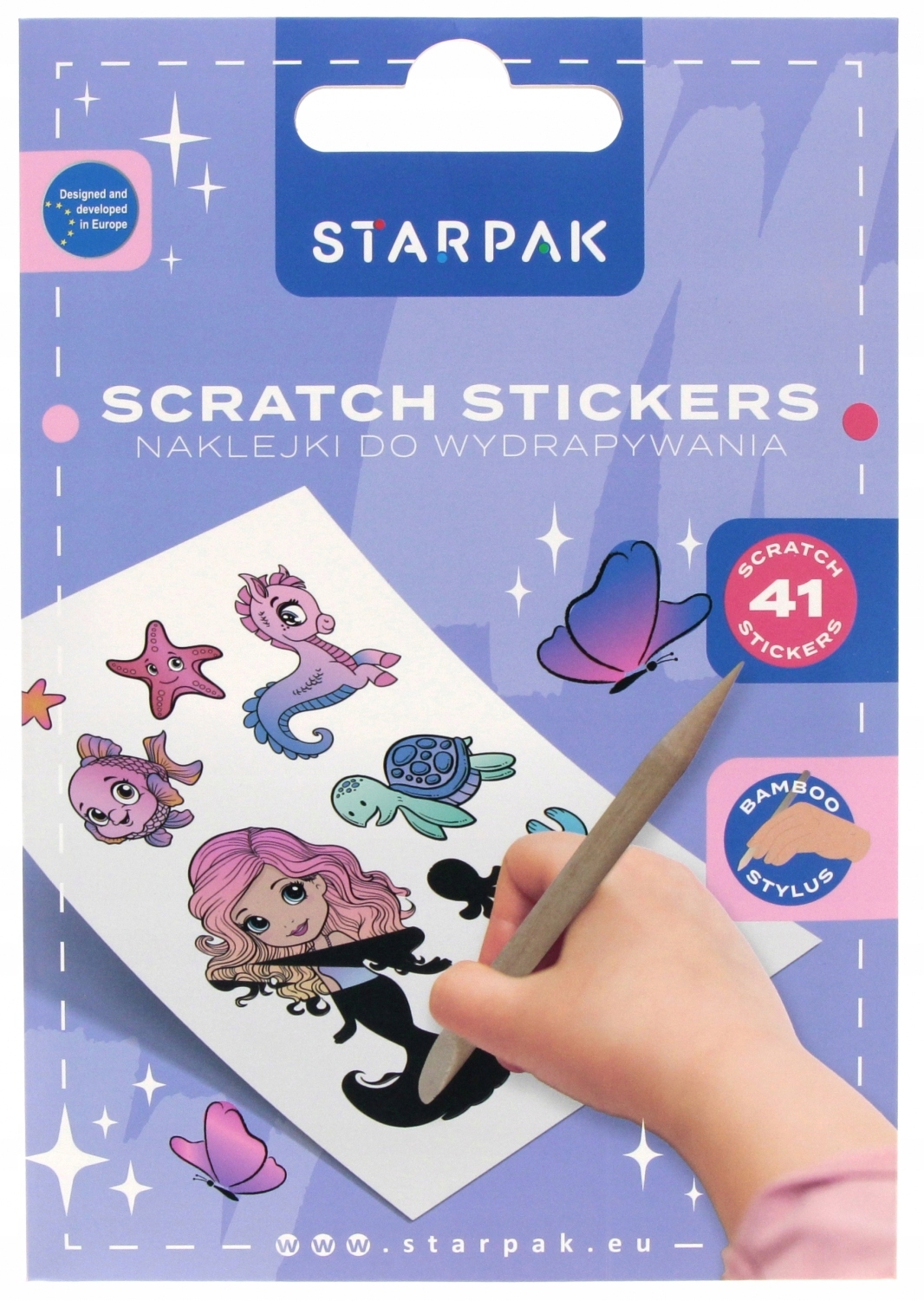 Starpak ZEST WYDRAPYWANKA GIRL STK PUD 12/24 – Kreatywna zabawa dla dziewczynek