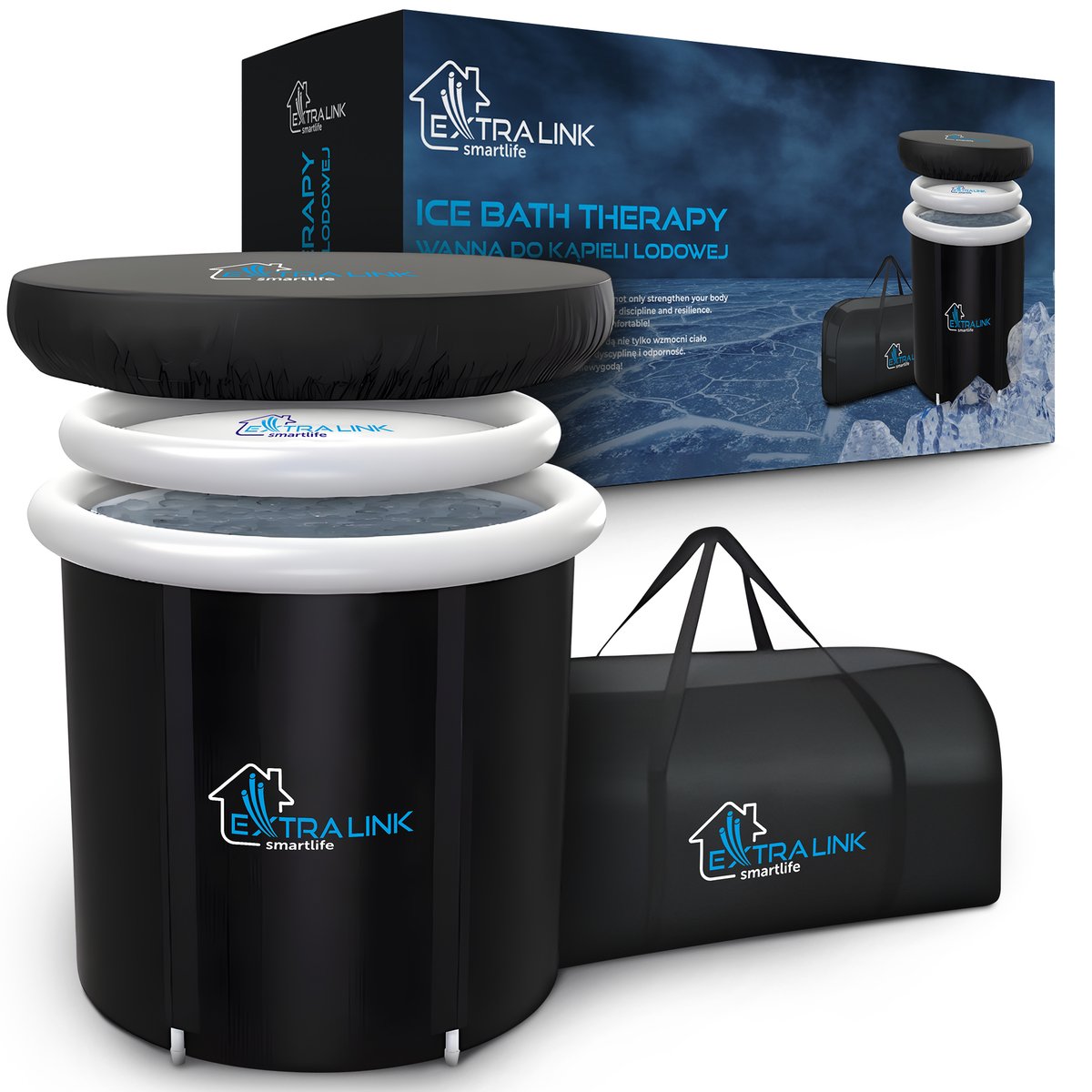 Extralink Ice Bath Bathtube – Wanna Składana do Morsowania