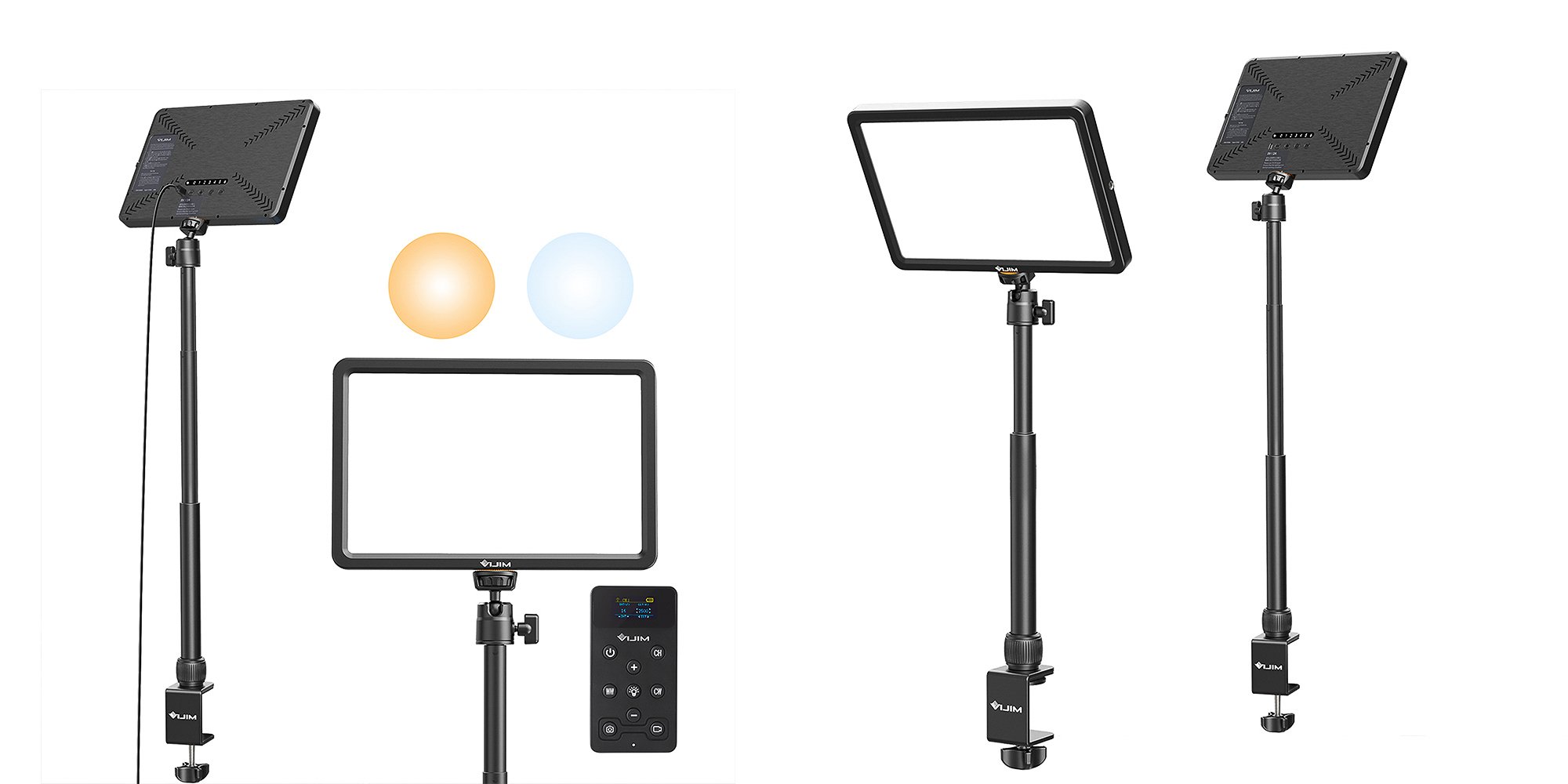 width=100% Lampa LED Ulanzi VIJIM K20 - WB (2500 K - 9000 K)