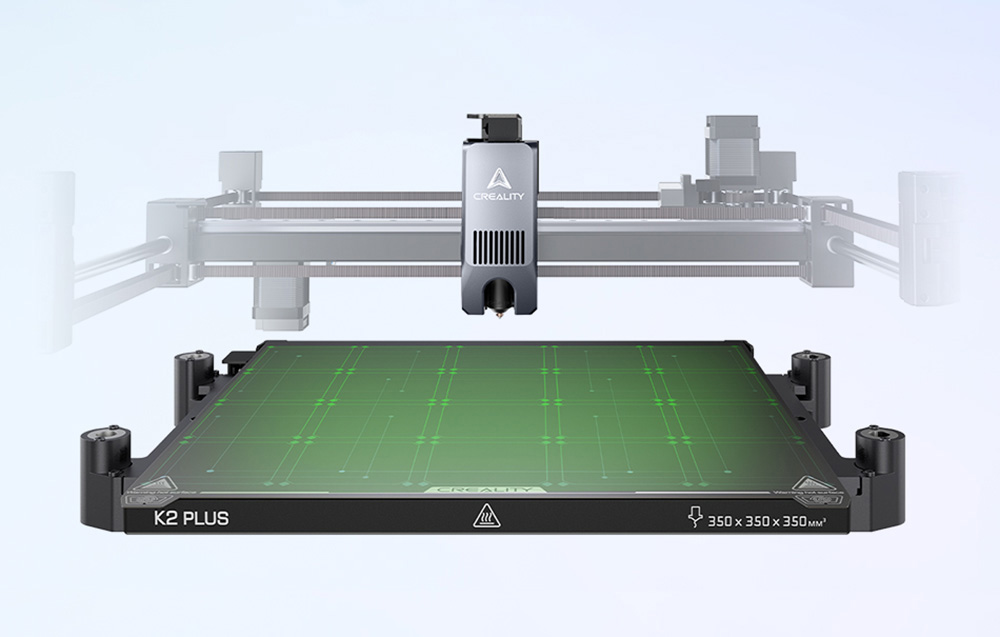 Drukarka 3D Creality K2 Plus - Intuicyjna obsługa i szybkie uruchomienie