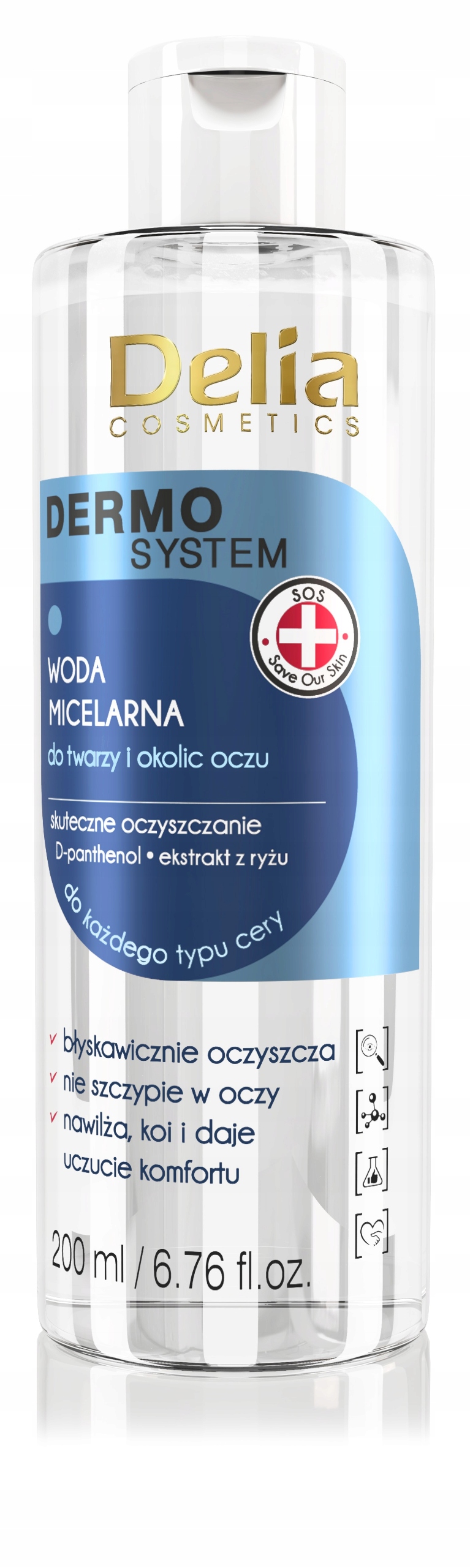 Woda micelarna Dermo System – doskonałe oczyszczanie
