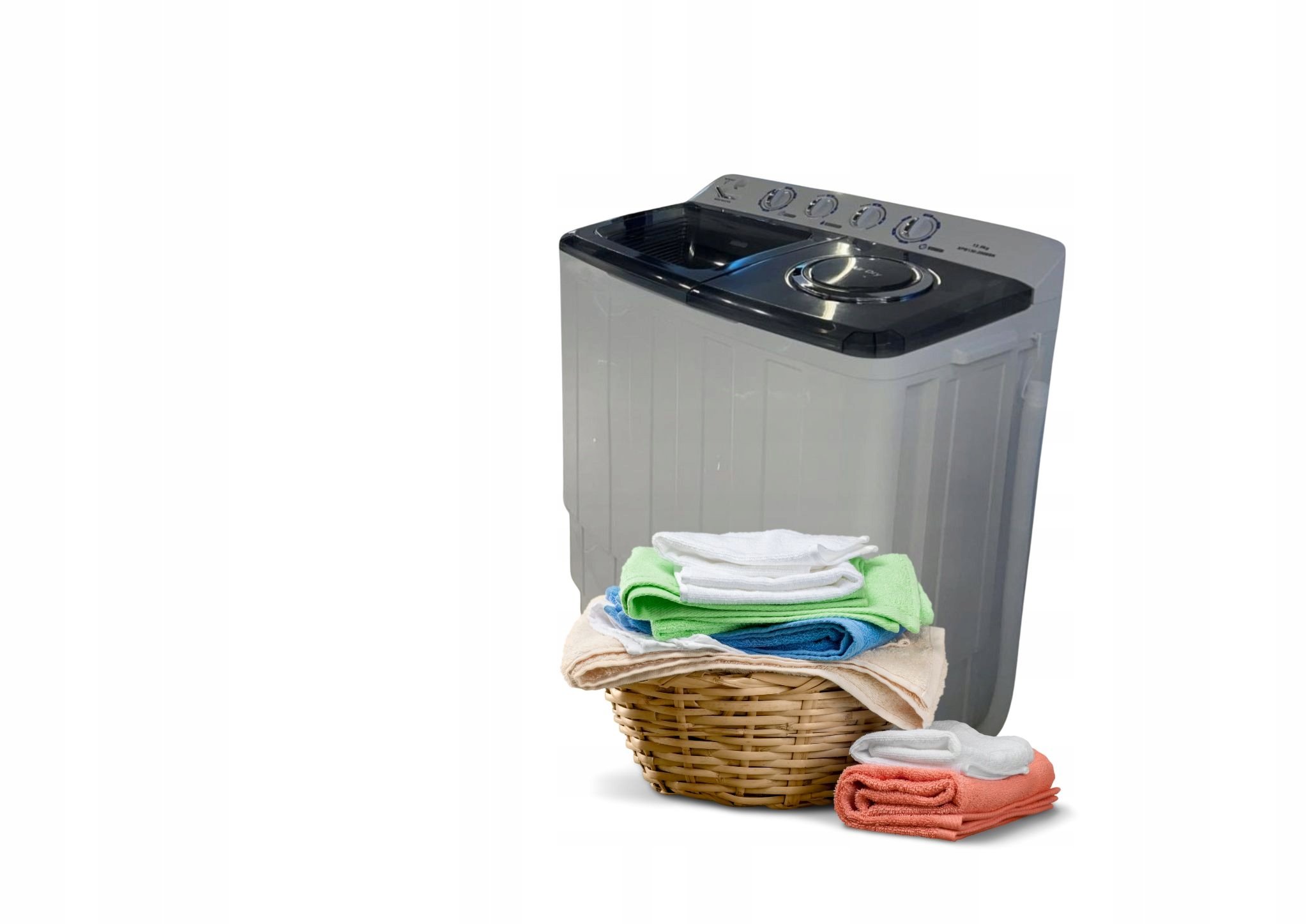 Wysoka pojemność – Pranie do 7,5 kg suchej odzieży