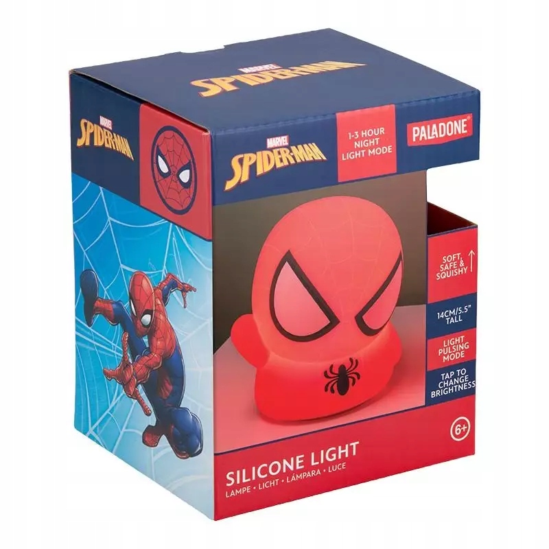 Funkcjonalność i design lampki w kształcie Spider-mana
