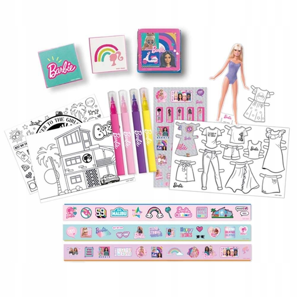 Kolorowy świat Barbie – rozwijaj wyobraźnię