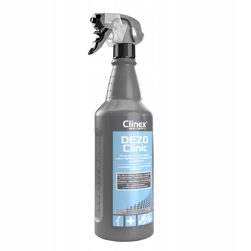 Dane techniczne Clinex DezoClinic – pojemność i forma produktu