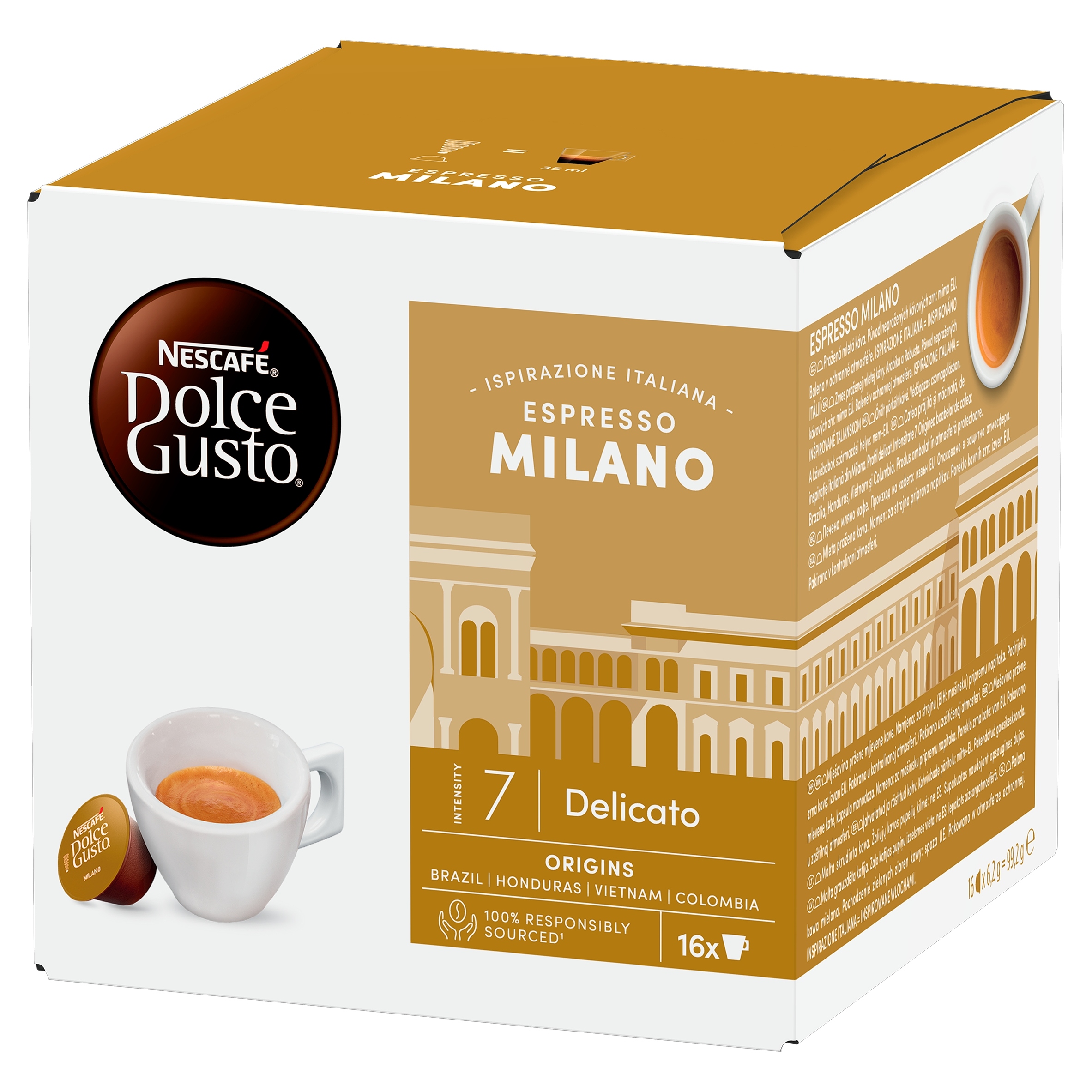 Wysokiej jakości mieszanka Arabica i Robusta