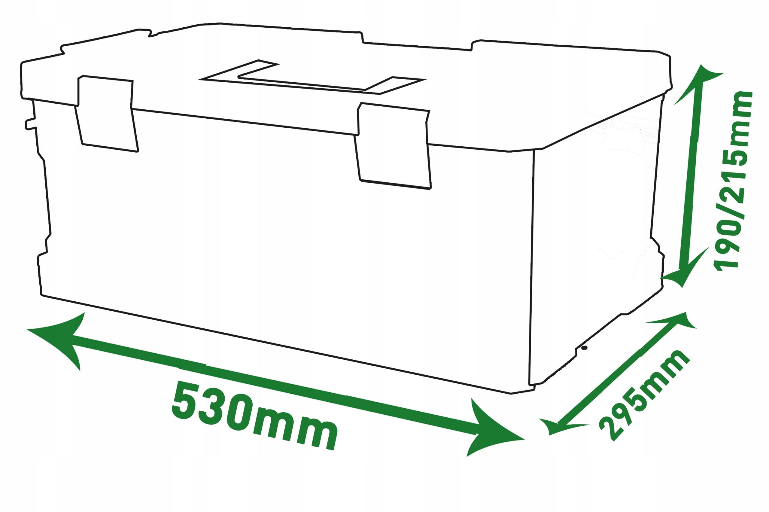 Skrzynia QBRICK SYSTEM TWO BOX 200 FLEX – idealna do przechowywania