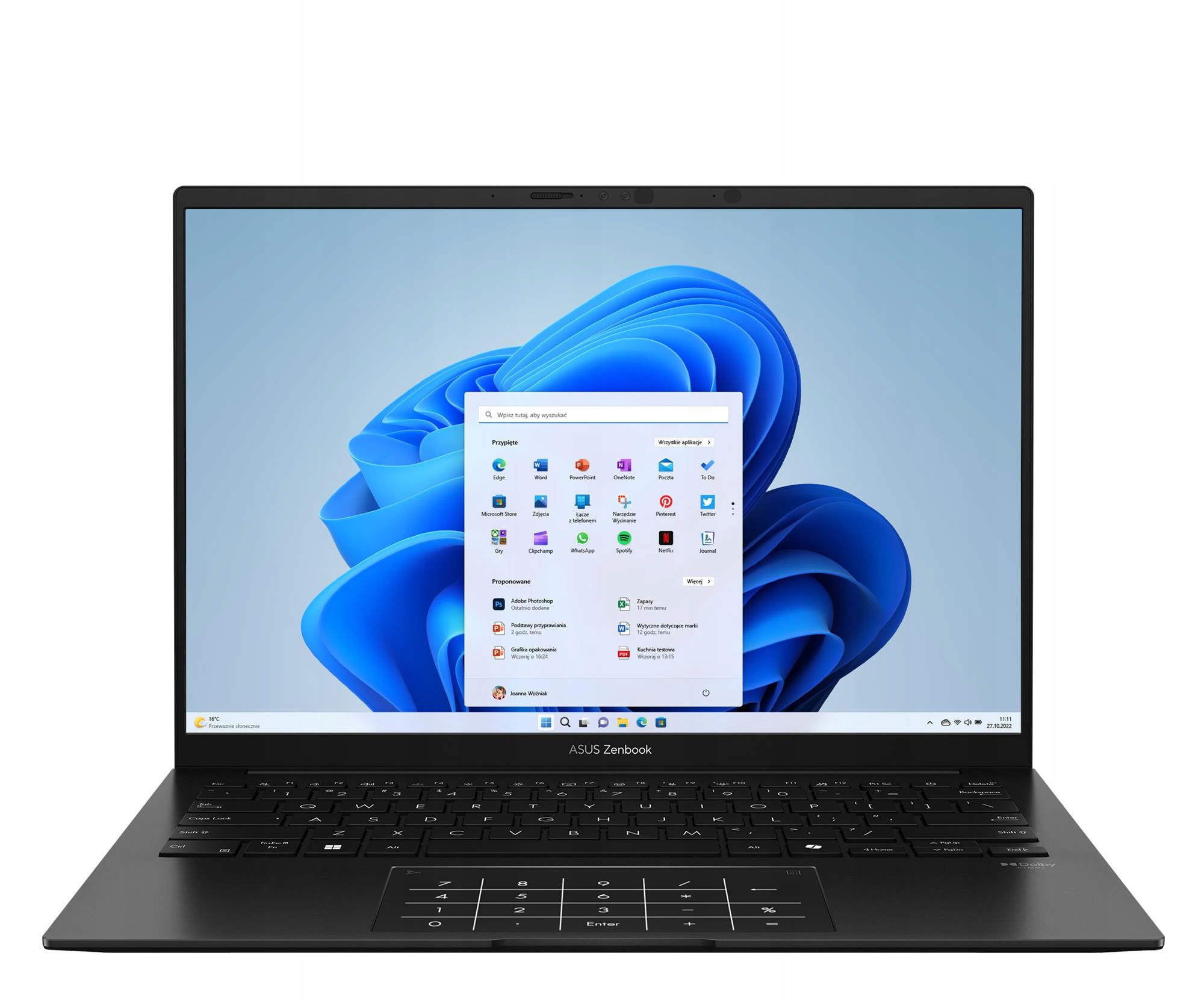 ASUS Zenbook 14 UM3406KA-PP052W – Wydajny ultrabook z procesorem AMD Ryzen AI 7