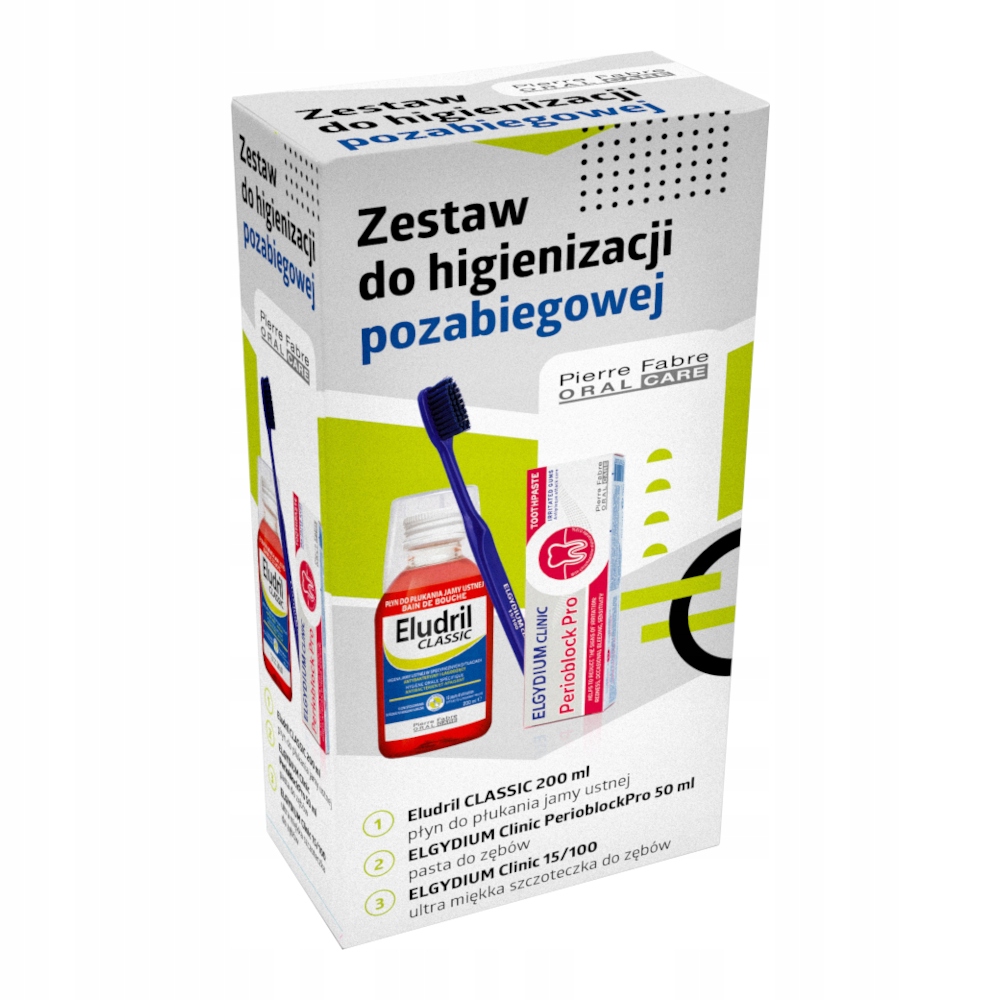OTC ELUDRIL ZESTAW DO HIGIENIZACJI – Kompleksowa pielęgnacja jamy ustnej po zabiegach