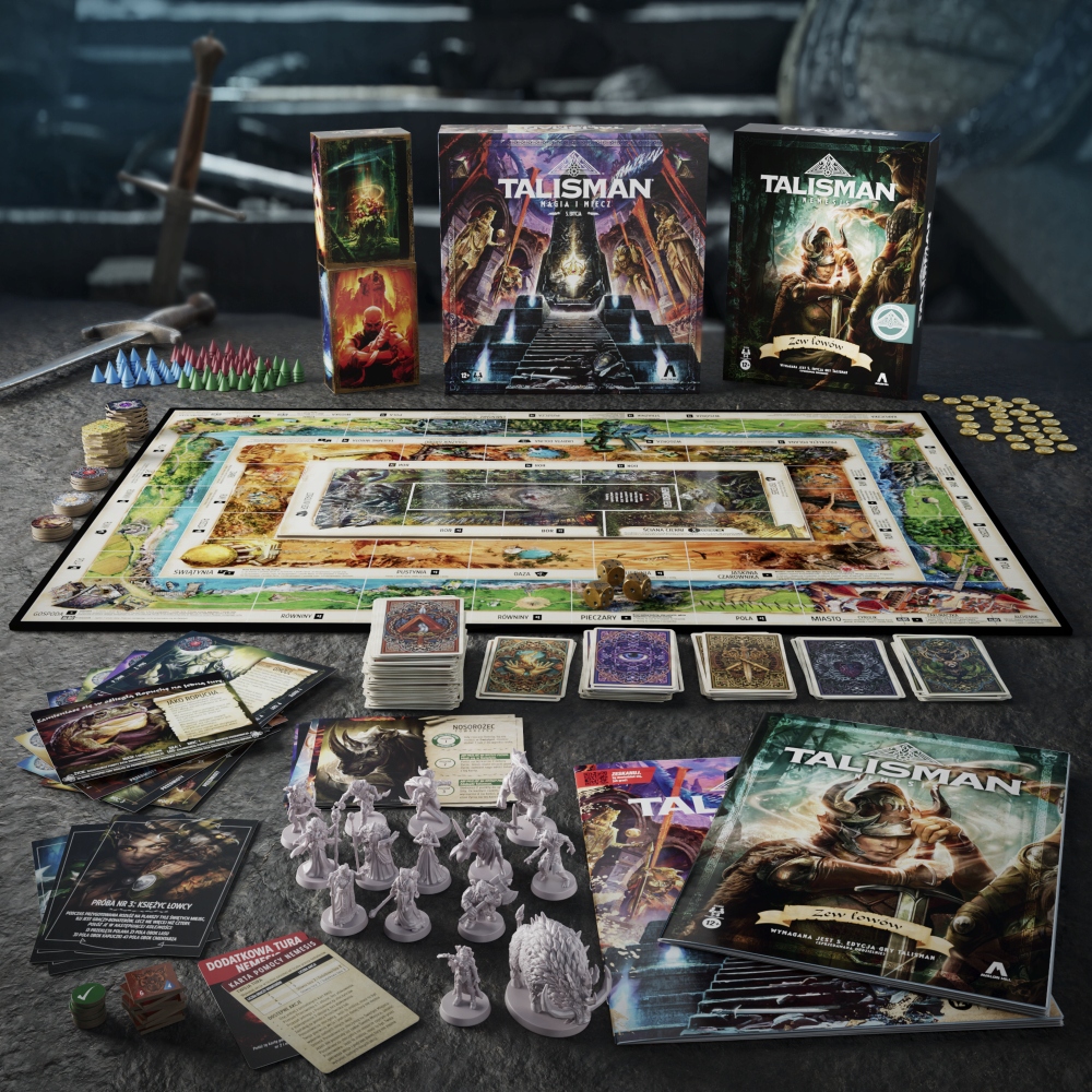 Zawartość dodatku – Co znajdziesz w pudełku Talisman: Nemesis?