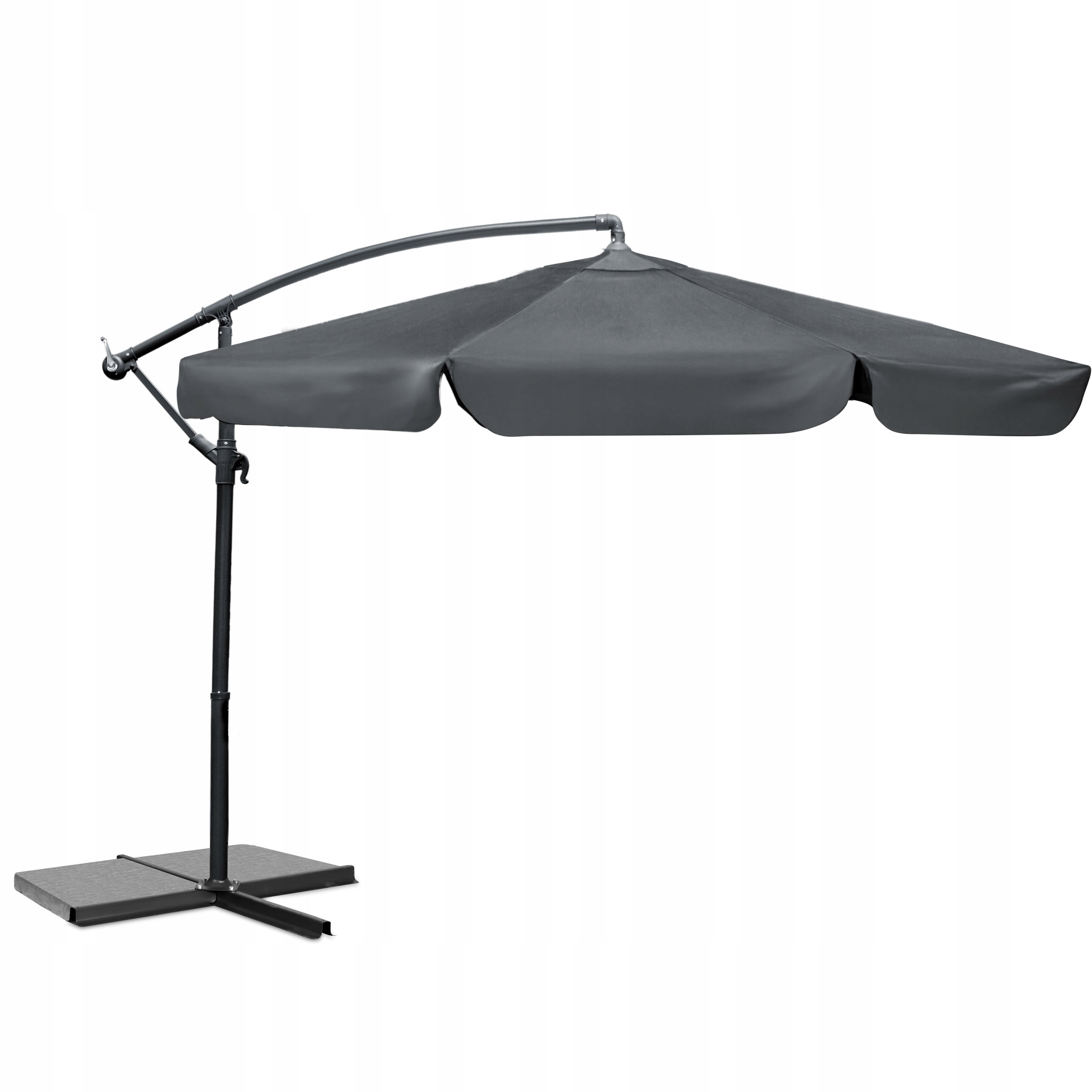 Parasol ogrodowy składany 6 segmentowy 350 cm z pokrowcem PL-880 – Idealny do Twojego ogrodu
