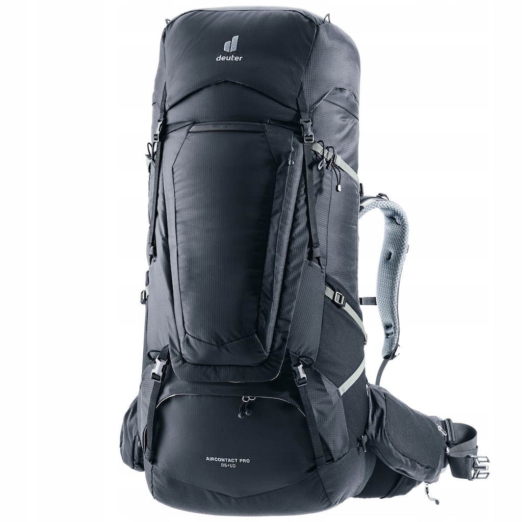Plecak turystyczny Deuter Aircontact Pro 85+10 czarny – Twój niezawodny towarzysz w podróży