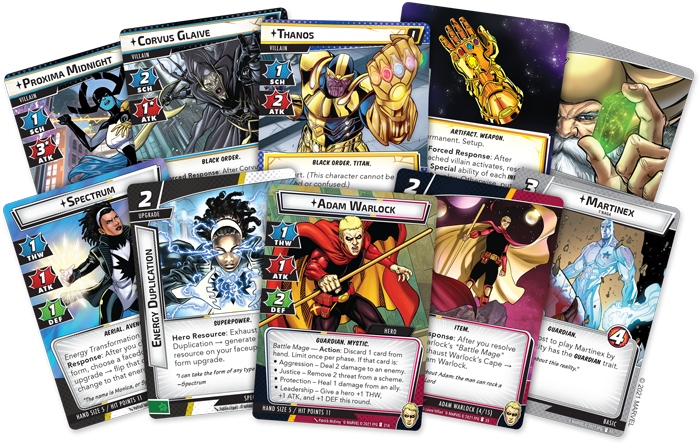 Nowi bohaterowie: Spectrum i Adam Warlock