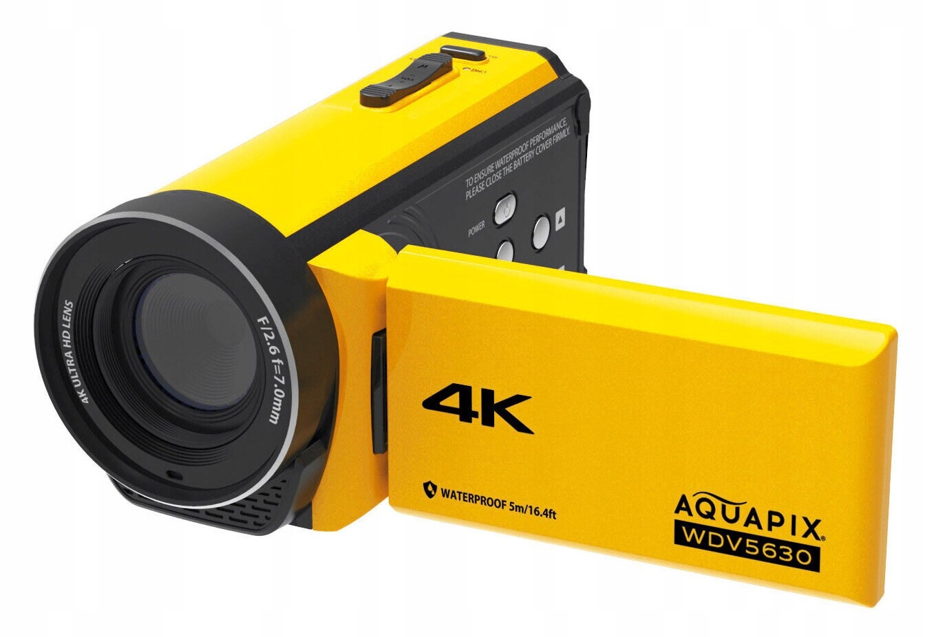 Aparat cyfrowy EasyPix Easypix Aquapix WDV5630 Żółta – Twój idealny towarzysz podwodnych przygód