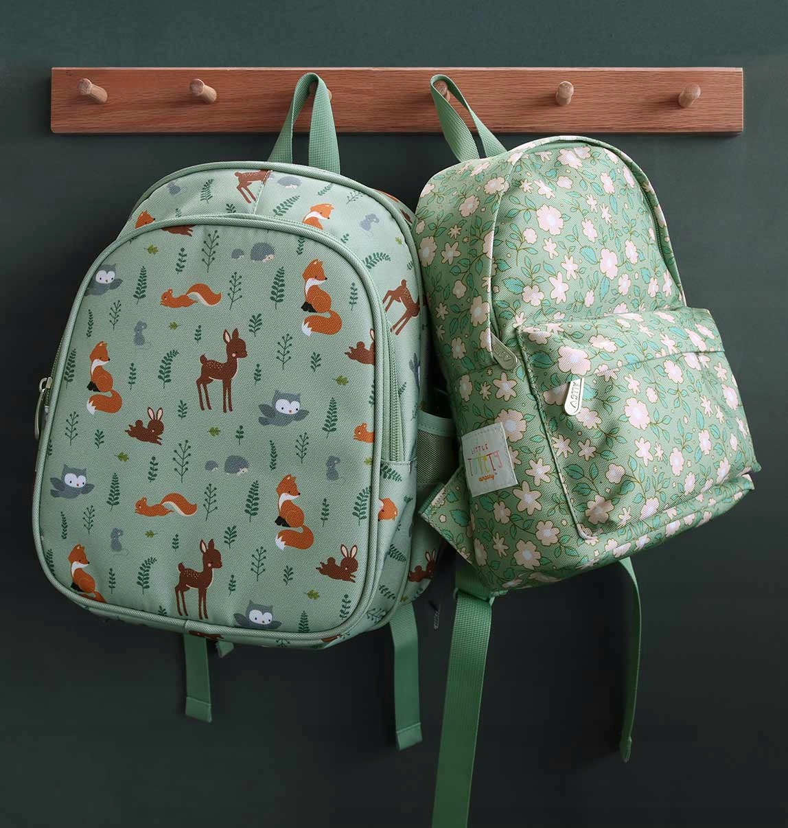 Stylowy design w kolorze szaro-zielonym