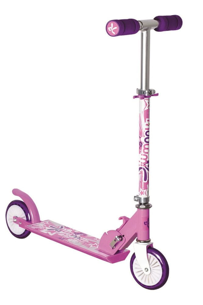 Muuwmi KiddyScooter Racing – Różowa hulajnoga dla dzieci