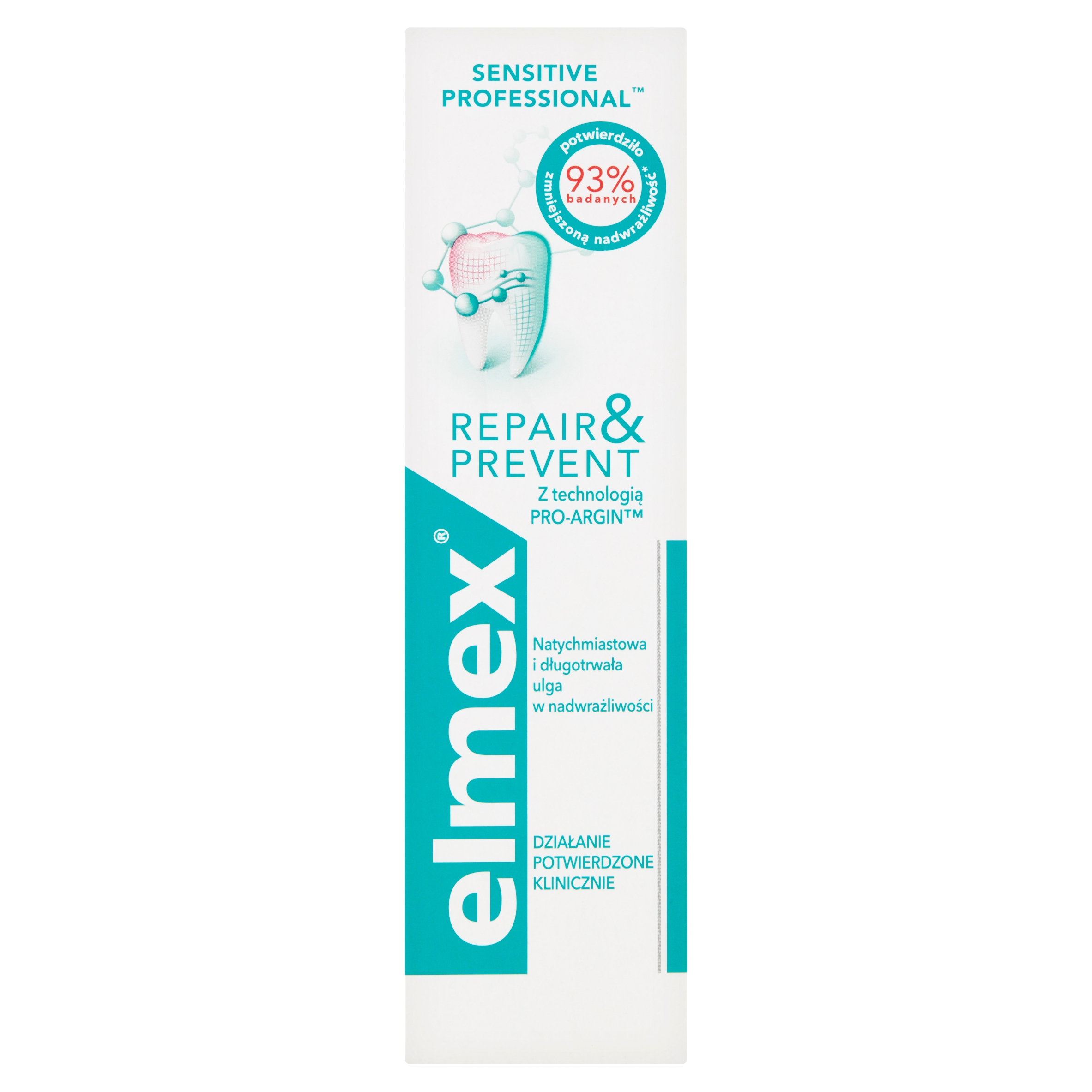 Elmex Sensitive Professional Repair & Prevent Pasta do zębów 75 ml – Skuteczna ochrona dla wrażliwych zębów