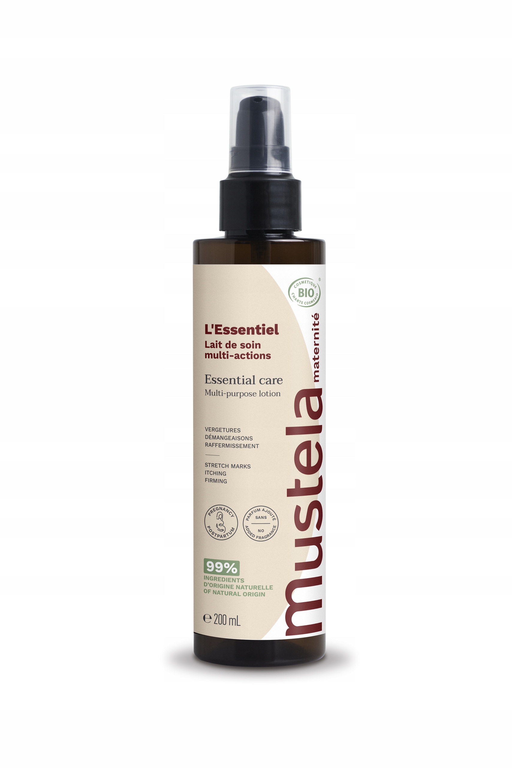 Mustela Maternite Essential Care Mleczko multifunkcyjne – Idealna pielęgnacja w ciąży i po porodzie