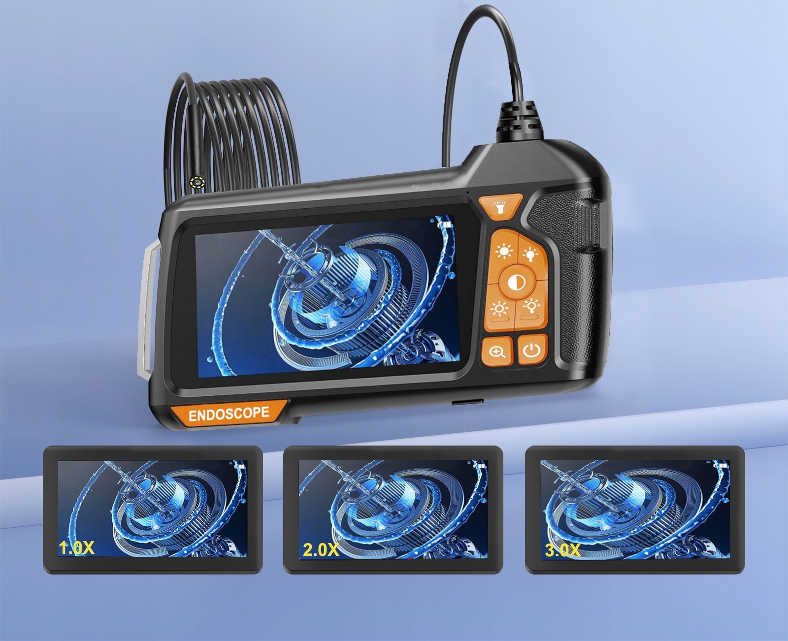 Wysoka jakość obrazu dzięki rozdzielczości HD 2.0 MP